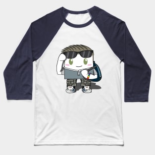 Kawaii Backpack Boy Baseball T-Shirt